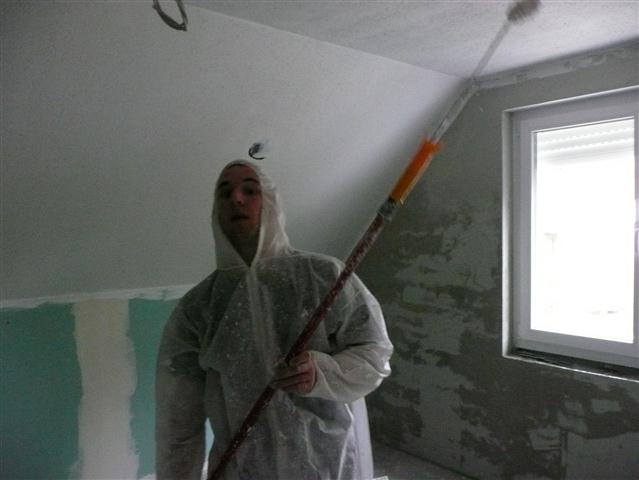 Bautagebuch Diers: Flüssige Raufaser DG